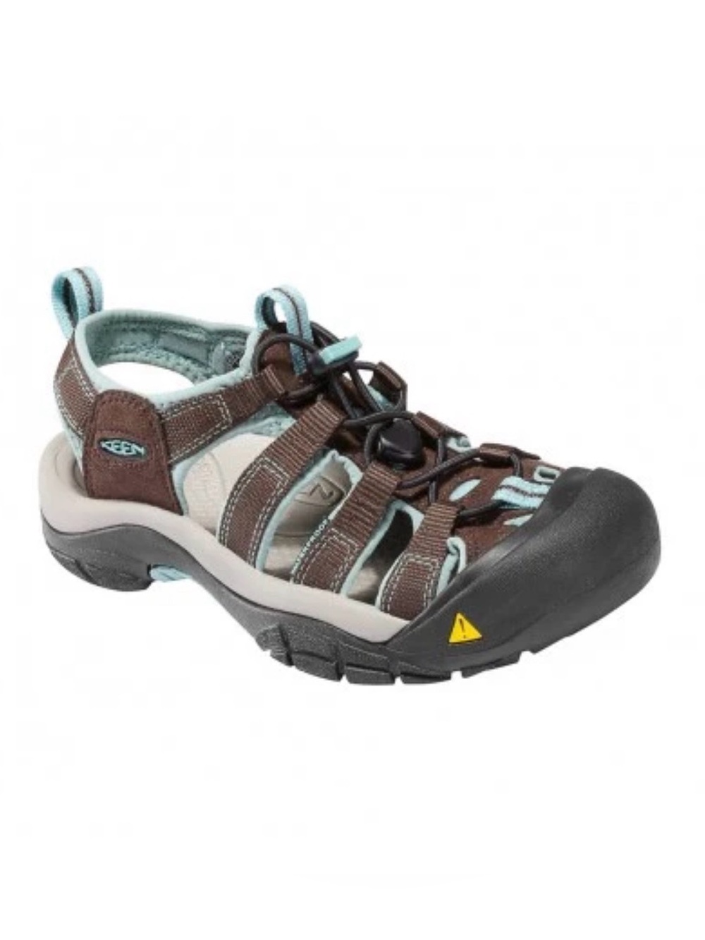 KEEN Newport H2 Women Sz 10 Brown Blue Hiking  Sandals Closed Toe Shoes Gorpcore